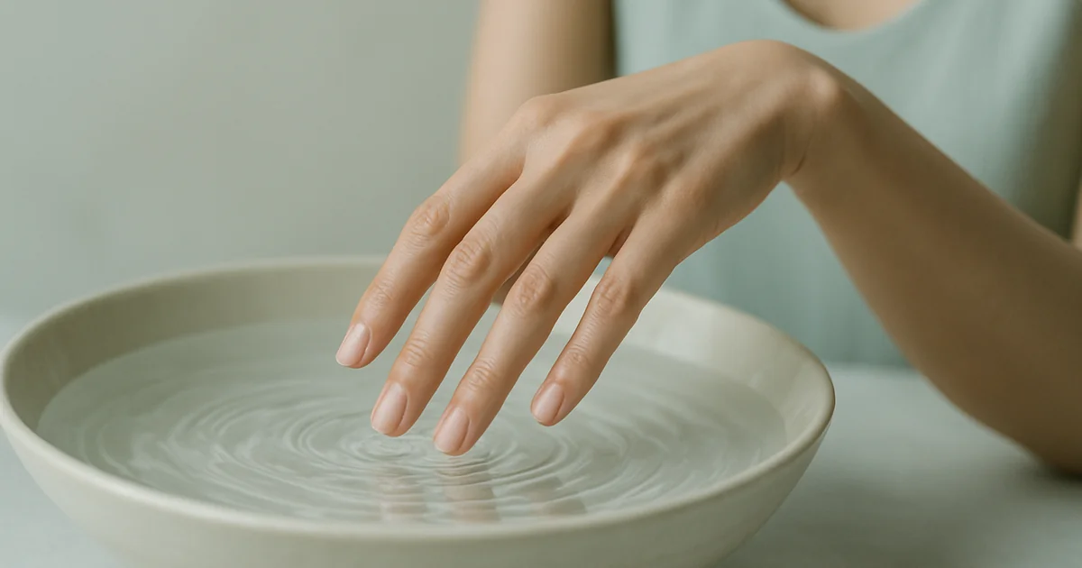 Dermatologist examining sensitive skin condition during consultation in Tokyo clinic