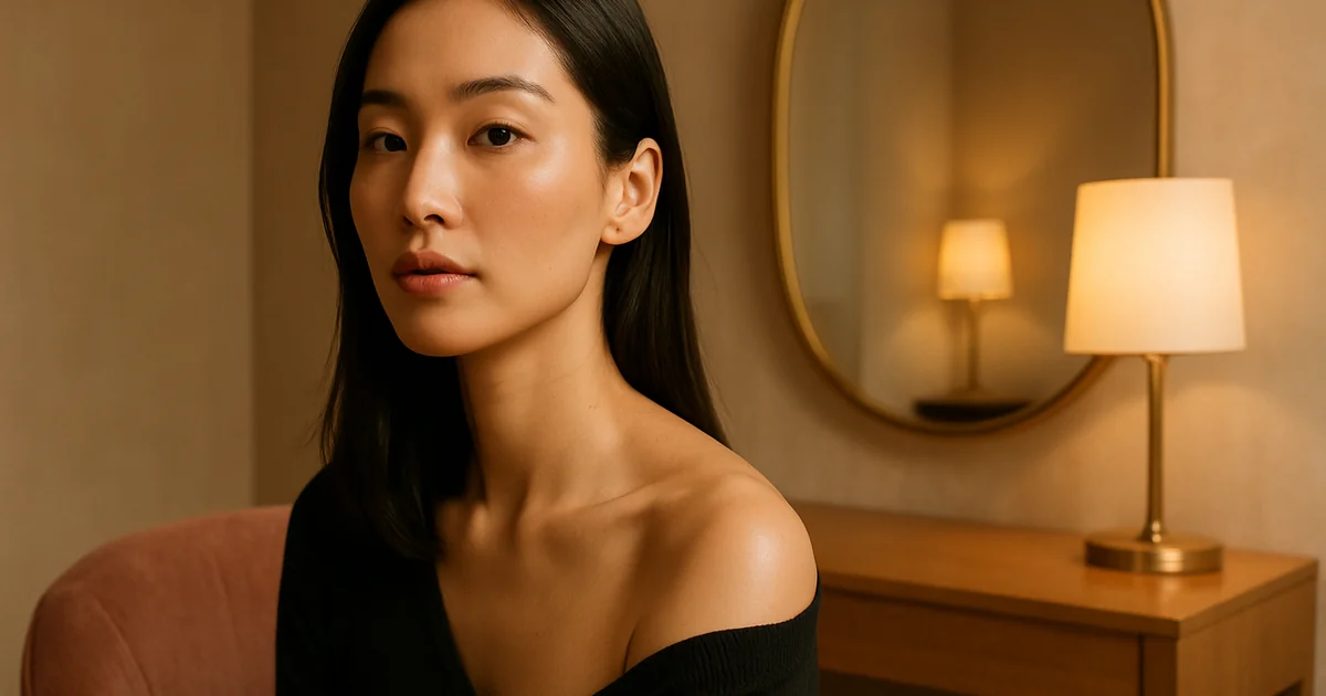 Botox jawline slimming treatment showing masseter injection technique for facial contouring