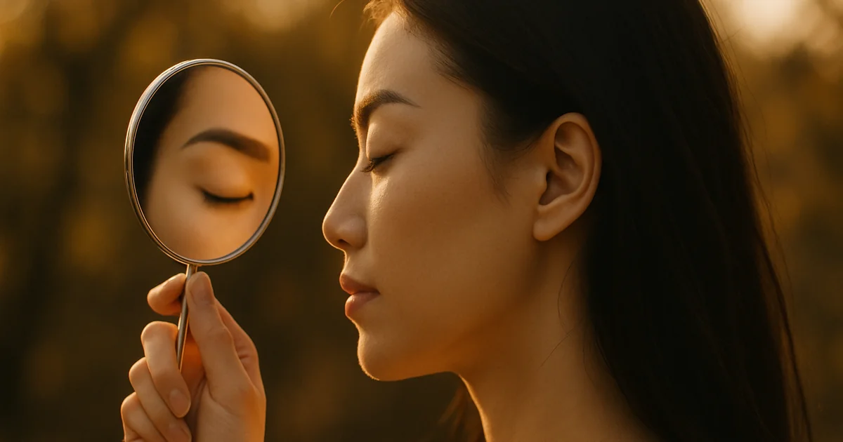 Eyebrow artmake consultation showing technique application at Tokyo clinic
