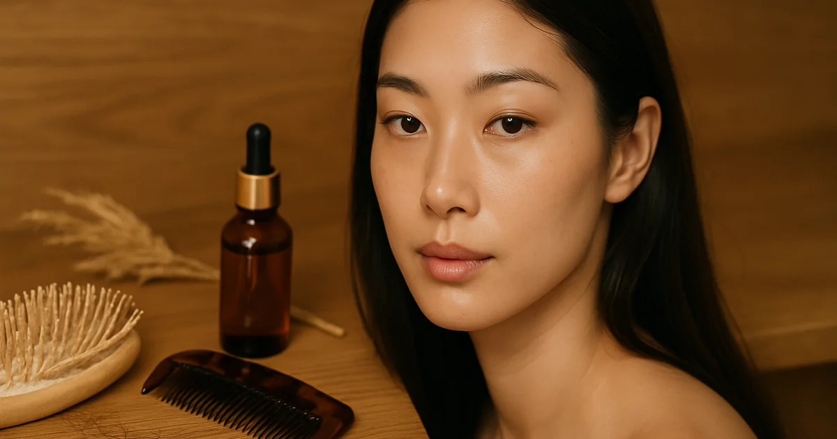 FAGA treatment consultation showing hair loss assessment and regenerative therapy options