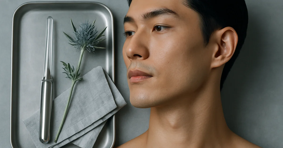 Xerf for Men Tokyo: Jawline & Neck Tightening - editorial image