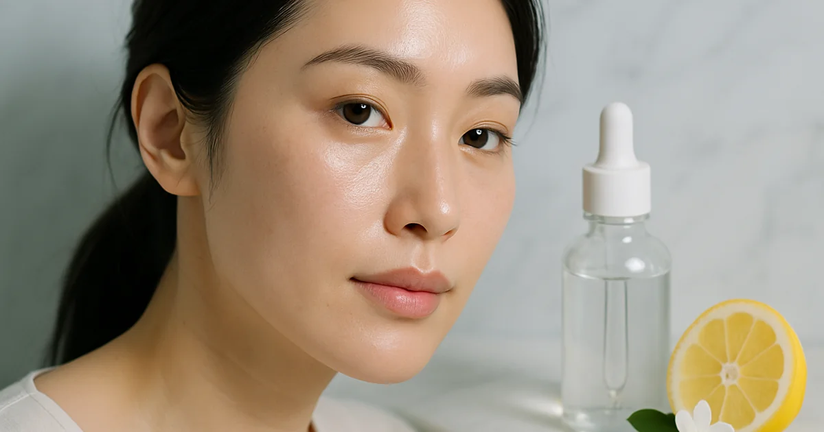 Laser skin treatment consultation at English-speaking Tokyo clinic showing facial rejuvenation procedure