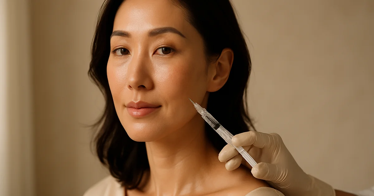 Dermal filler Tokyo — hyaluronic acid injection for facial volume and wrinkle reduction