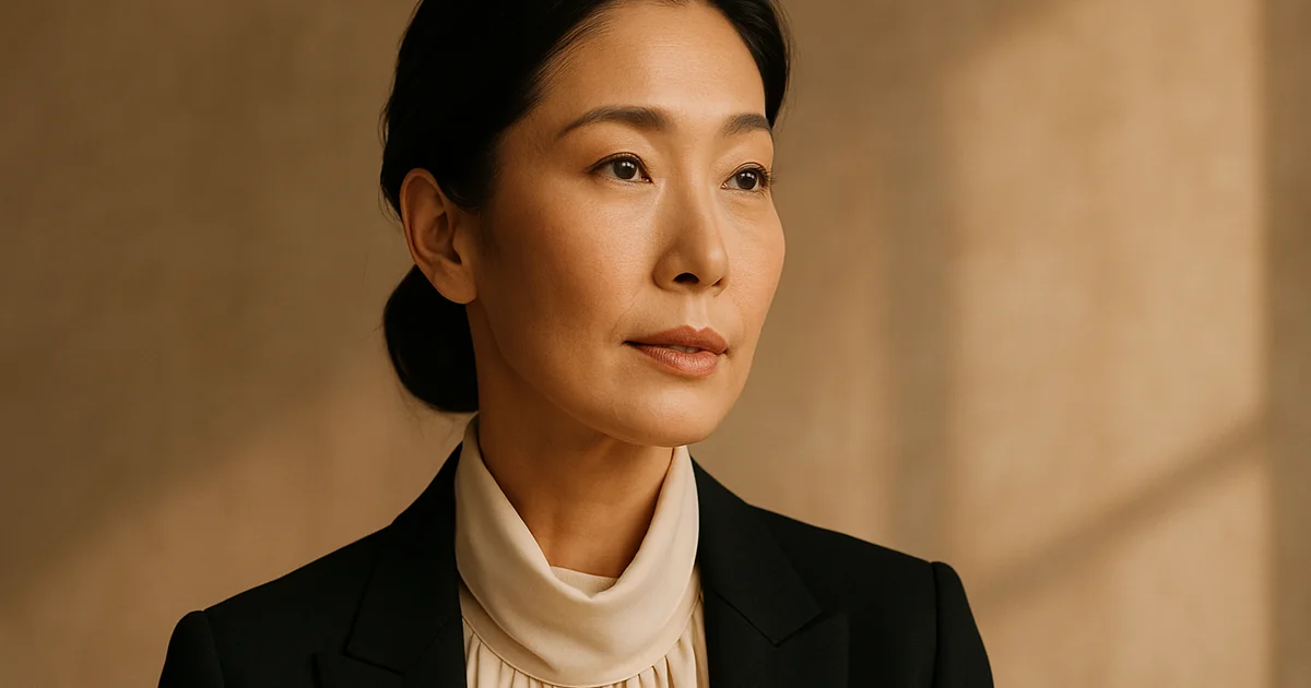 Non-surgical facelift Tokyo treatment showing skin lifting technology consultation