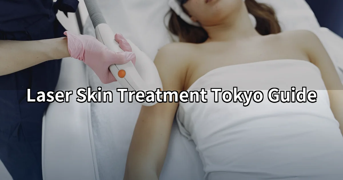 Laser skin treatment consultation at English-speaking Tokyo clinic
