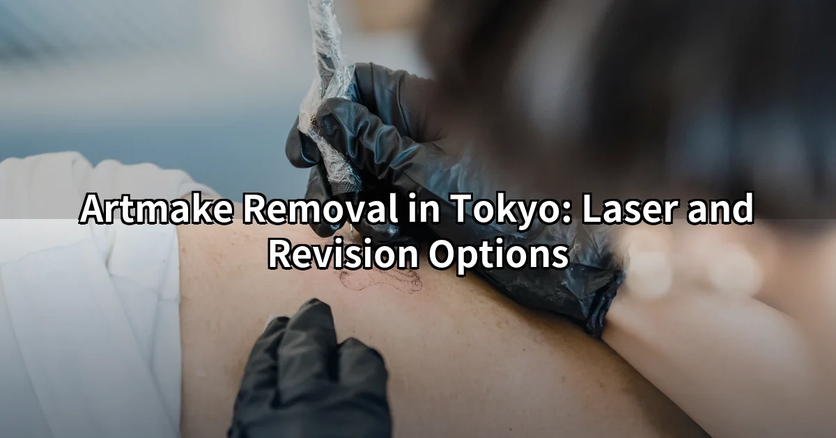 Artmake removal Tokyo — laser fading of eyebrow permanent makeup