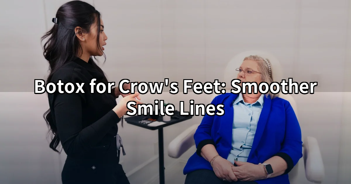 Botox for crow's feet Tokyo — injection near the outer eye corner