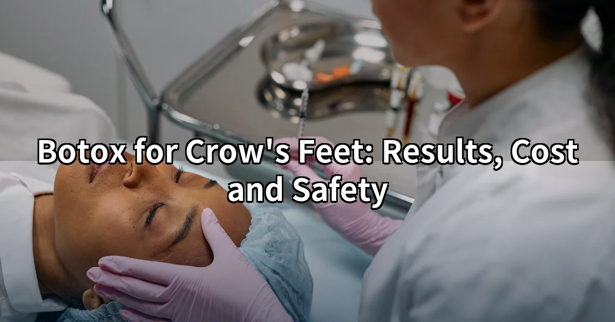 Botox for crow's feet Tokyo — injection near the outer eye corner