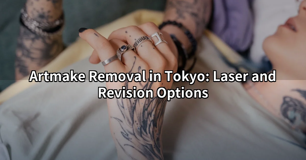 Artmake removal Tokyo — laser treatment on eyebrow pigment at a clinic