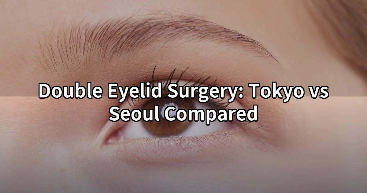 Double eyelid surgery consultation at an English-speaking Tokyo clinic