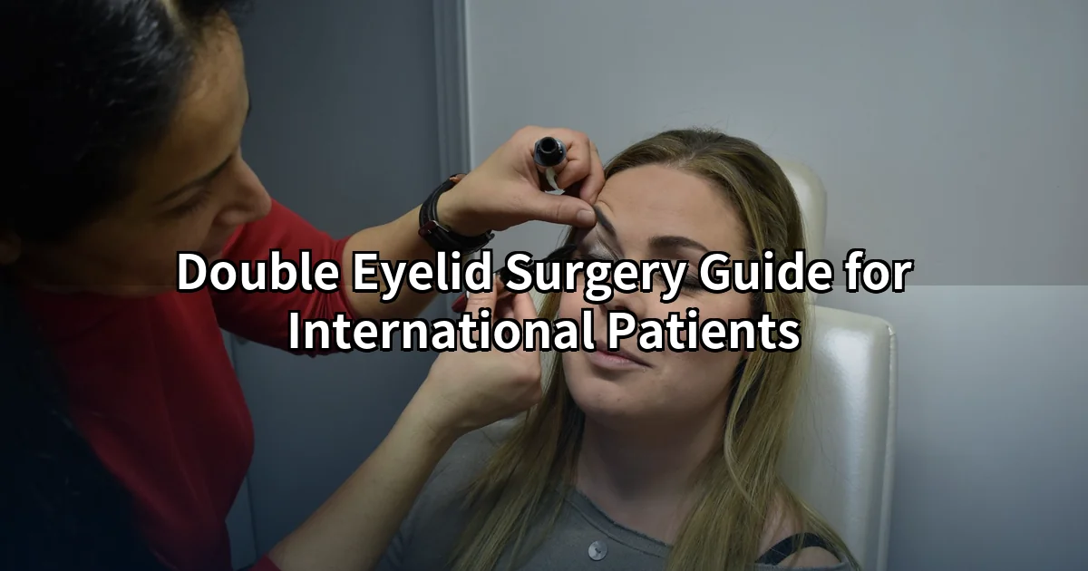 Close-up consultation for double eyelid surgery at a Tokyo clinic