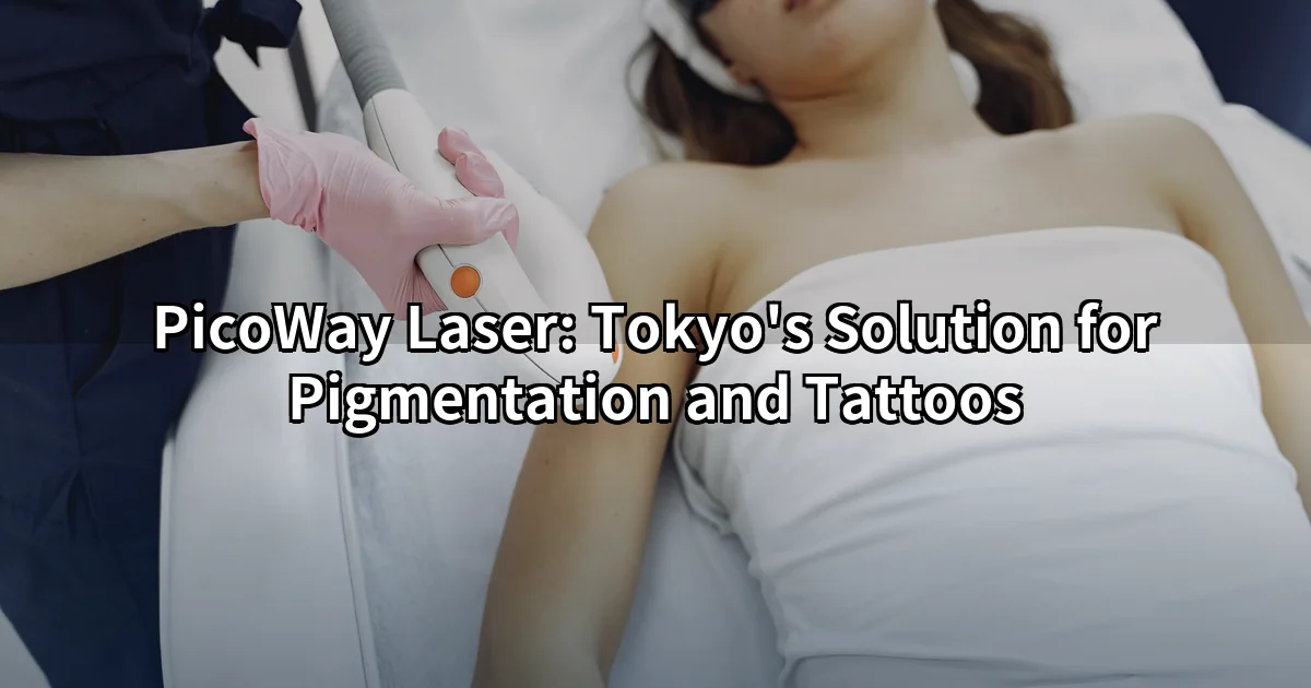 PicoWay laser Tokyo — pigmentation and tattoo removal treatment closeup