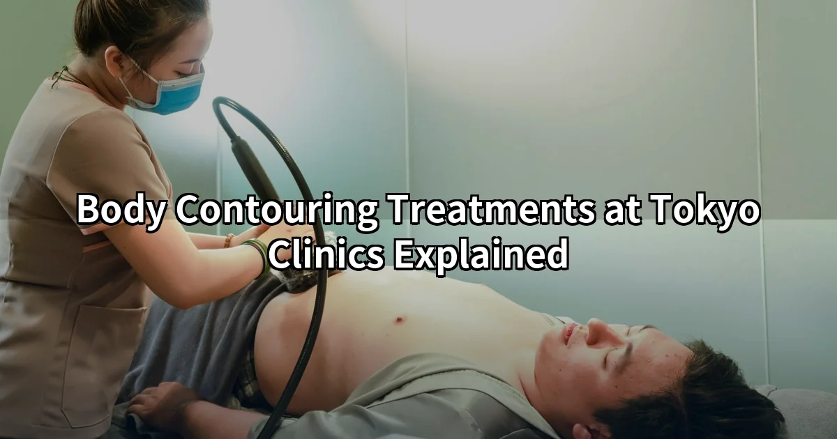 Body contouring treatment Tokyo clinic — non-surgical fat reduction procedure